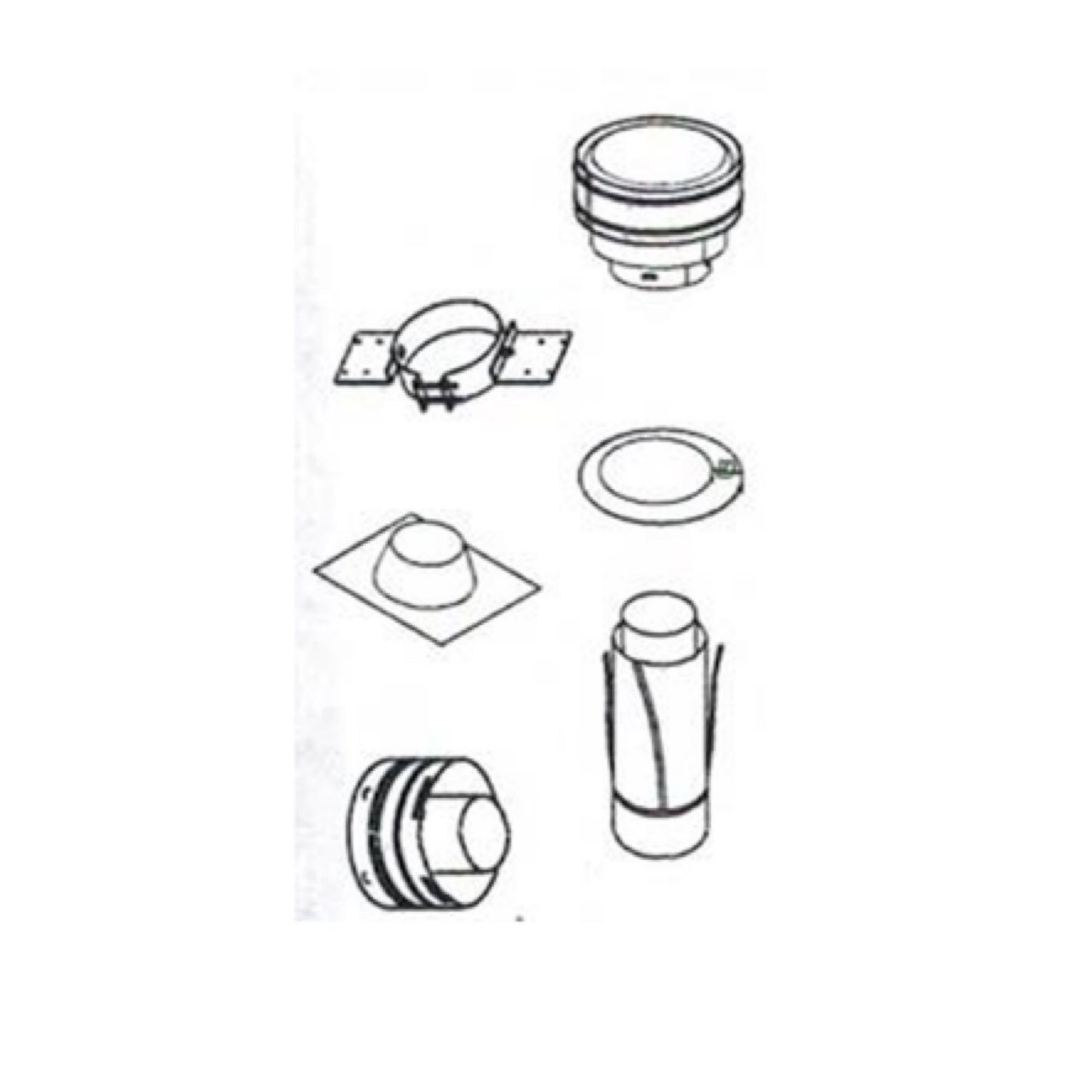 Superior Secure Vertical Flex Termination Kit - 4.5 x 7