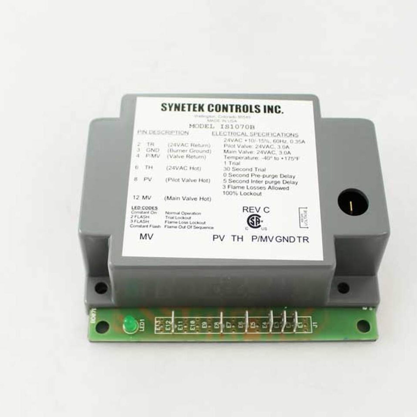 Synetek Controls - ISI07B