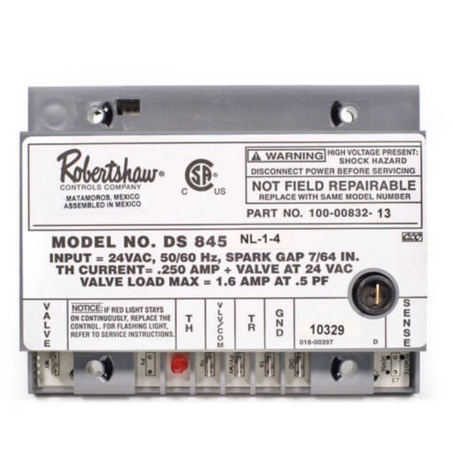 Robertshaw DS 845 Control Module