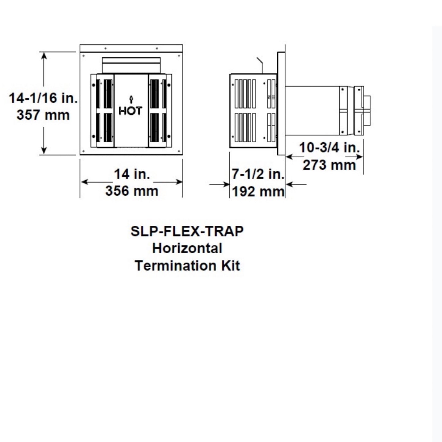 SLP Flex - Termination - 4 x 6 5/8