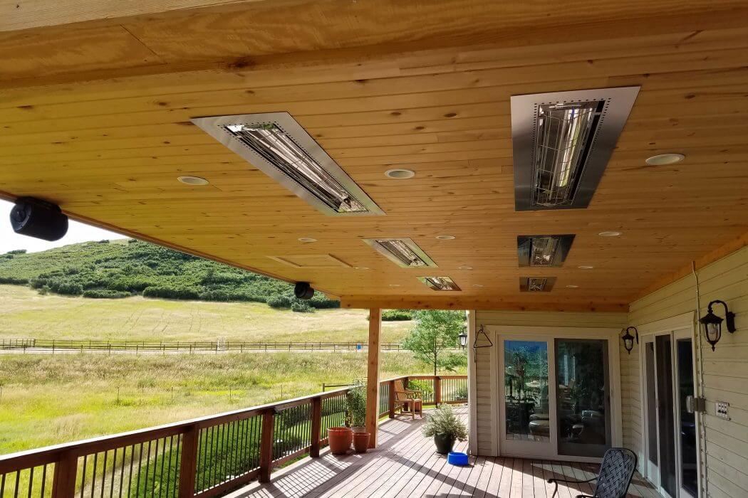 patio heater installation photo 3